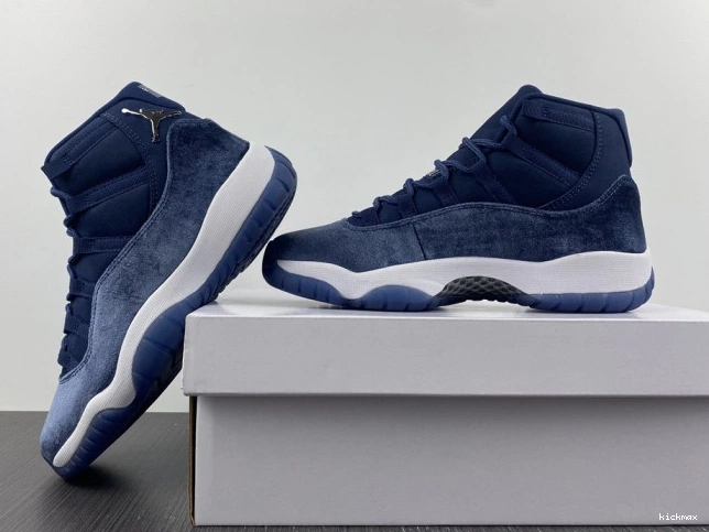 Cheap 11 Navy Air WMNS Midnight Jordan Velvet AR0715-441 0815